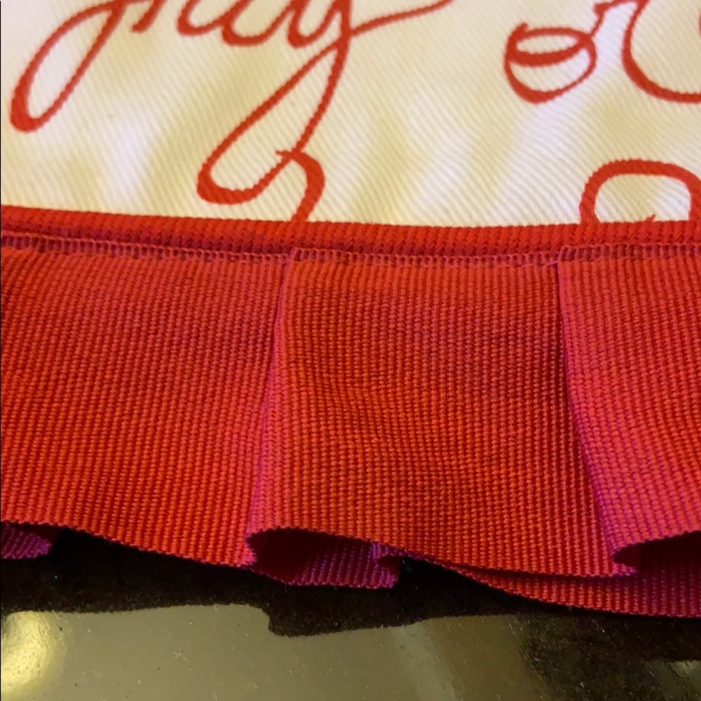 Canvas Christmas Apron - NWT - Picture 3 of 4